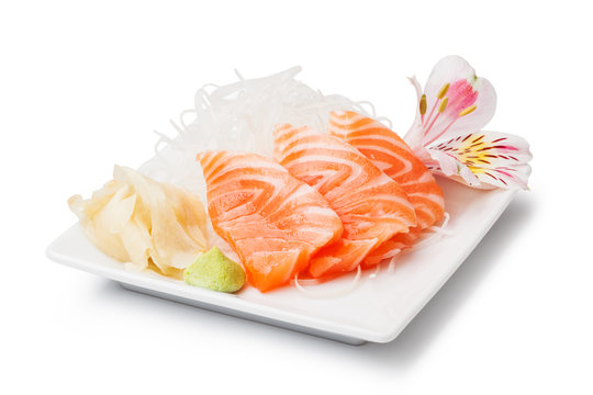 Salmon sashim