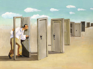 rebirth surrealism illustration