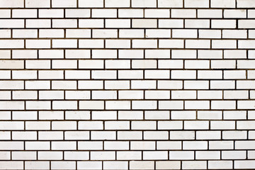 External white brick wall background