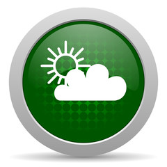cloud icon waether forecast sign