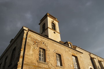 Fototapeta na wymiar Abbaye Saint-Léonard à Corbigny, Bourgogne