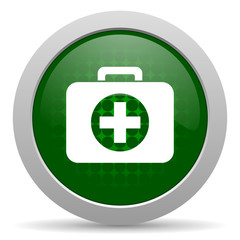 Obraz premium first aid icon hospital icon