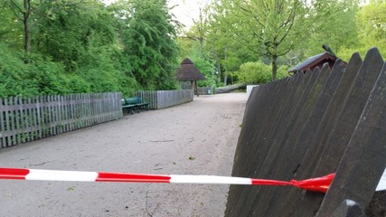 Unwetter Bremen Bürgerpark