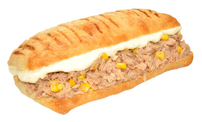Tuna Fish And Sweet Corn Sandwich