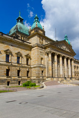 Fototapeta na wymiar Bundesverwaltungsgericht in Leipzig