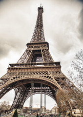 Fototapeta na wymiar Eiffel's Tower