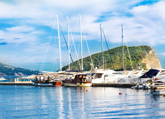 Obraz premium Yachts Berth