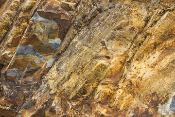 Surface rock fracture