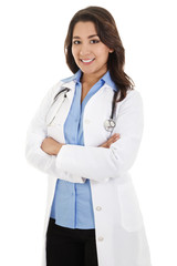 Fototapeta premium Female healthcare worker