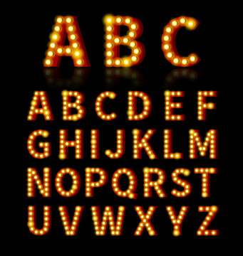 Lightbulb font