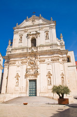 Fototapeta premium Basilica church of St. Martino. Martina Franca. Puglia. Italy.