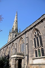 Fototapeta na wymiar St Alkumds church, Shrewsbury.