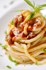 pasta e ricci di mare