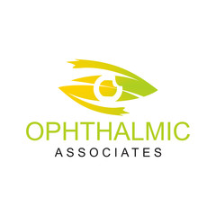 eye optic vision abstrac logo company