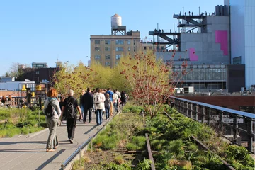 Fotobehang New York City / High Line Walkway © Brad Pict