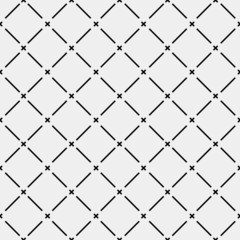 Pattern minimalistic diagonal lines and cross