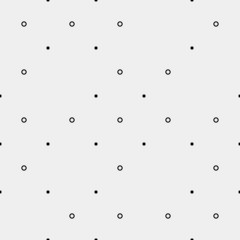 Pattern geometric seamless monochrome minimalistic dots