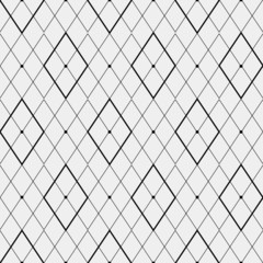 Repeating geometric tiles of rhombuses or triangles