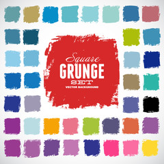 Color grungy vector abstract hand-painted background