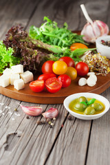 Fresh summer salad