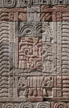Mexican stone relief