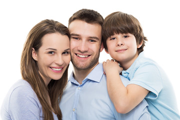 Family with son