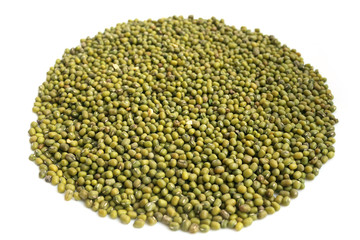 Raw mung beans