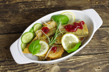 fried fishes