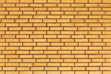 Background of orange brick wall texture