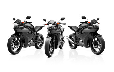 Obraz premium Motorcycle Motorbike Bike Riding Rider Contemporary Concept