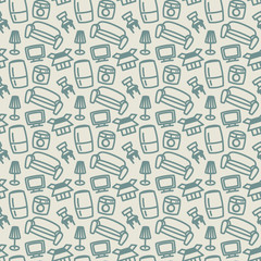 illustration of flat moving. pattern