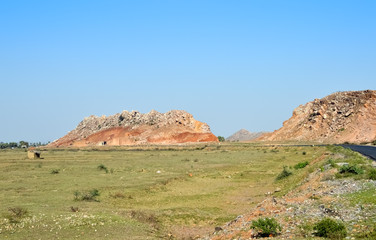 countryside hills india