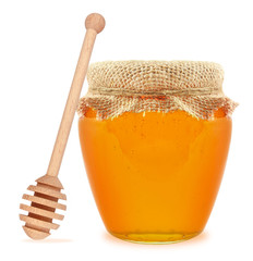 honey in jar