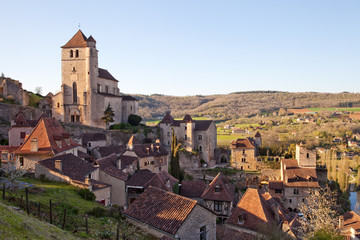 Fototapeta premium France > Périgord > Saint-Cirq Lapopie
