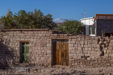 casa de adobe de atacama