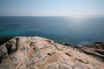 La Maddalena archipelago gulf. Spargi Island (Sardinia)