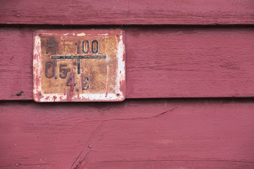 Historic Fire Hydrant Sign