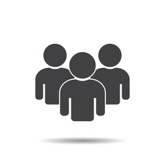 Group people icon teamwork vector illustration
