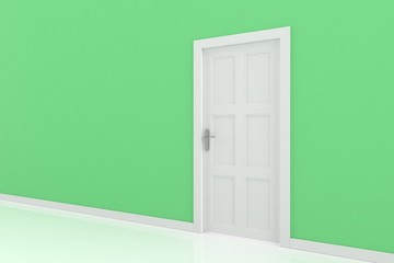3d rendering of a door