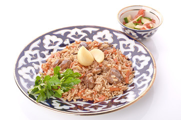 Pilau - traditional uzbek dish