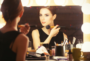 Portrait of a beautiful woman