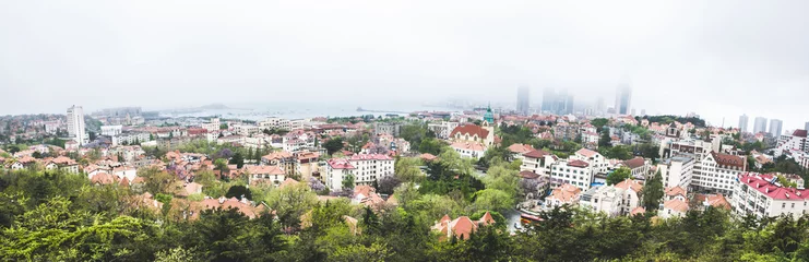 Abwaschbare Fototapete QingDao panorama © Kay Natthadet