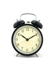 Isolated Allarm clock on white background
