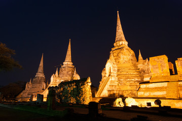 Wat phra sri sanphet ,World heritage ,Ayutthaya ,Thailand