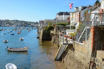 River at Fowey, Cornwall, England