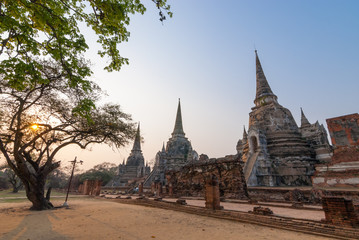 Wat phra sri sanphet ,World heritage ,Ayutthaya ,Thailand