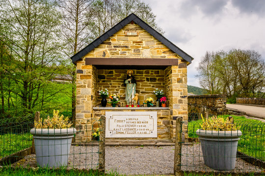 Memorial for victims of the nazis in Ardennes
