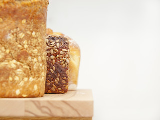 various spelt breads