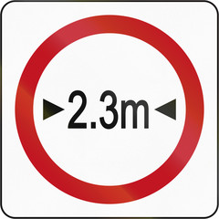 Width Limit in Brunei