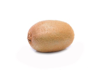 Kiwi fruit isolated on white background